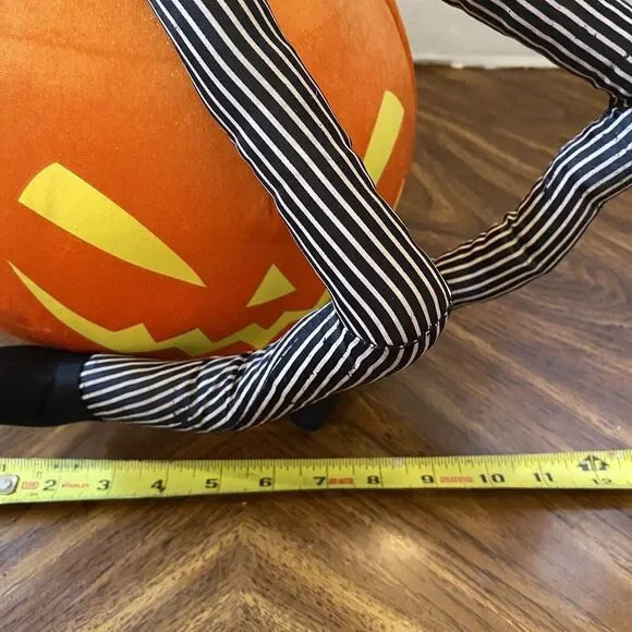 Halloween Disney Nightmare Before Christmas Jack Skellington Pumpkin Greeter 20” - Picture 10 of 12